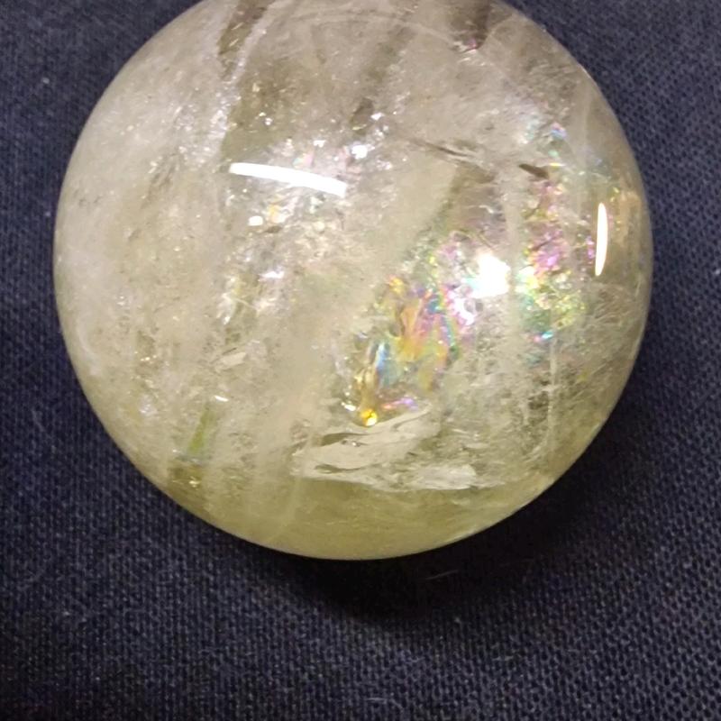 High Quality Citrine Sphere crystal 2