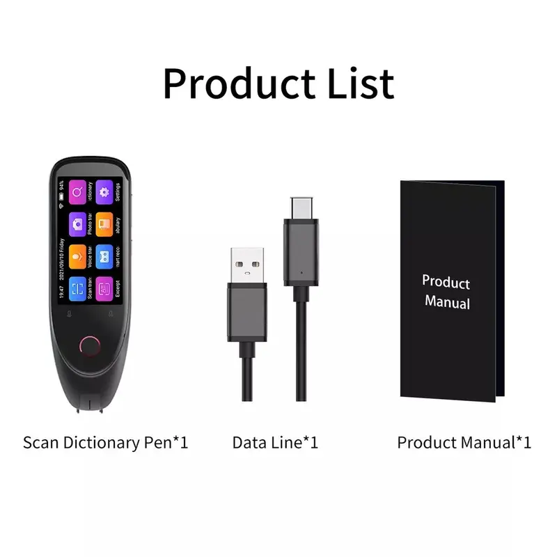 Dictionary Translation Pen Text Scanning Reading Translator 8