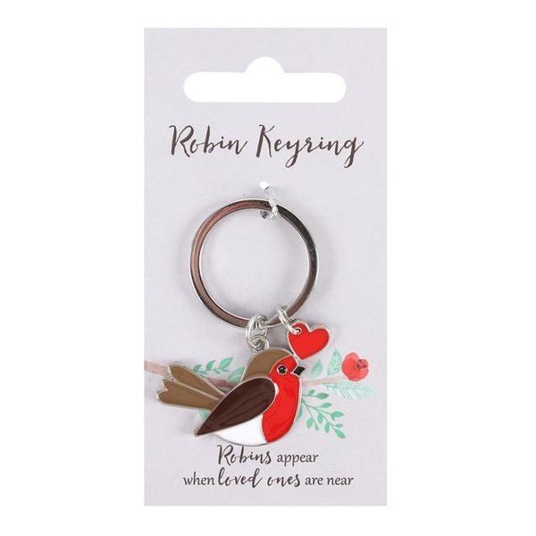 Garden Robin Keyring 0