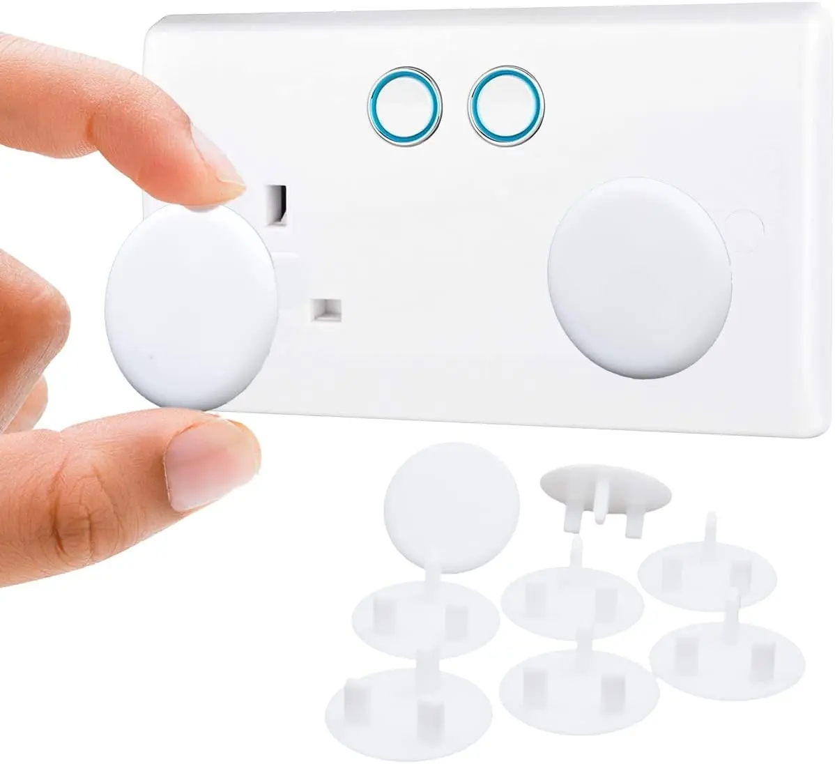 10 Pack Plug Socket Covers UK, Child Baby Plug Socket Covers for Sockets UK10 Pack Plug Socket Covers UK, Child Baby Plug Socket Covers for Sockets UK