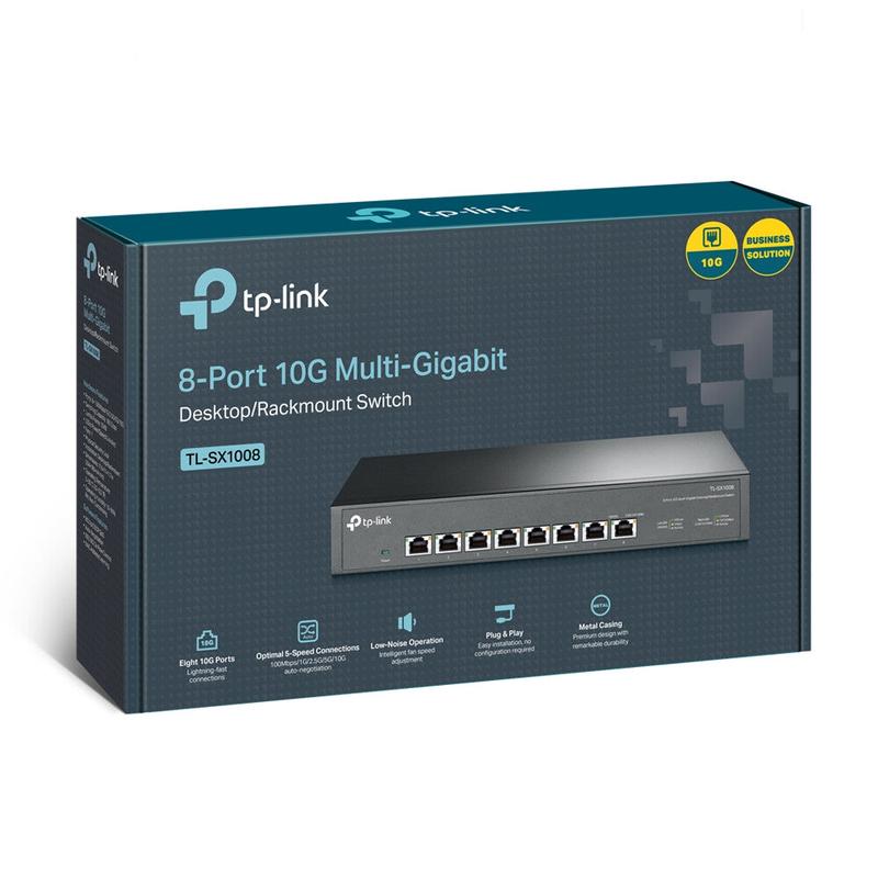 TP-Link 8-Port 10G Desktop/Rackmount Switch 7