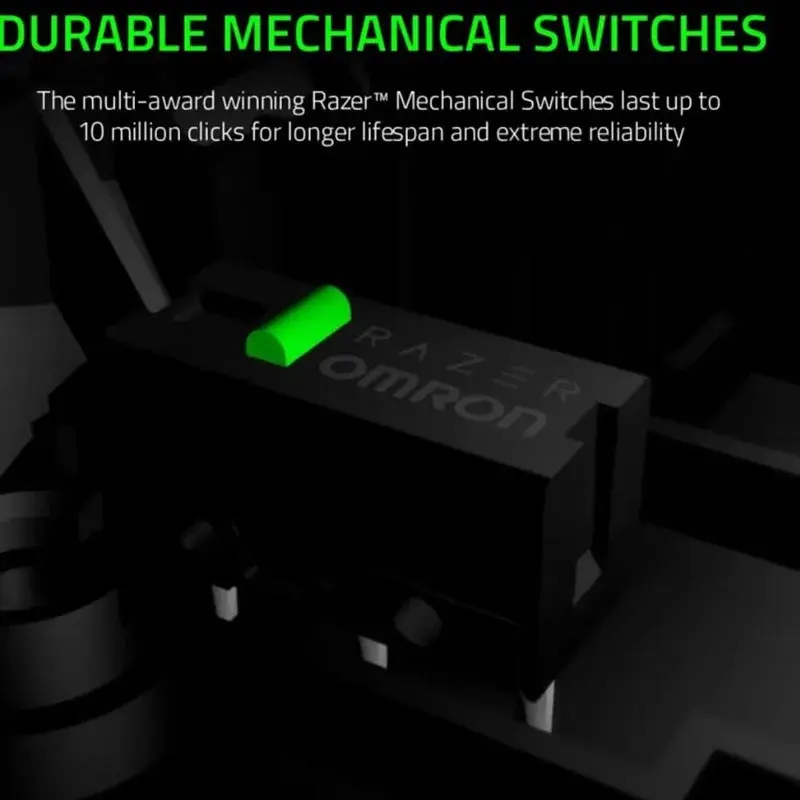 Razer DeathAdder Essential Wired Gaming Mouse / Wired Mice 6400DPI 5 Independently Buttons For Laptop PC Gamer 4