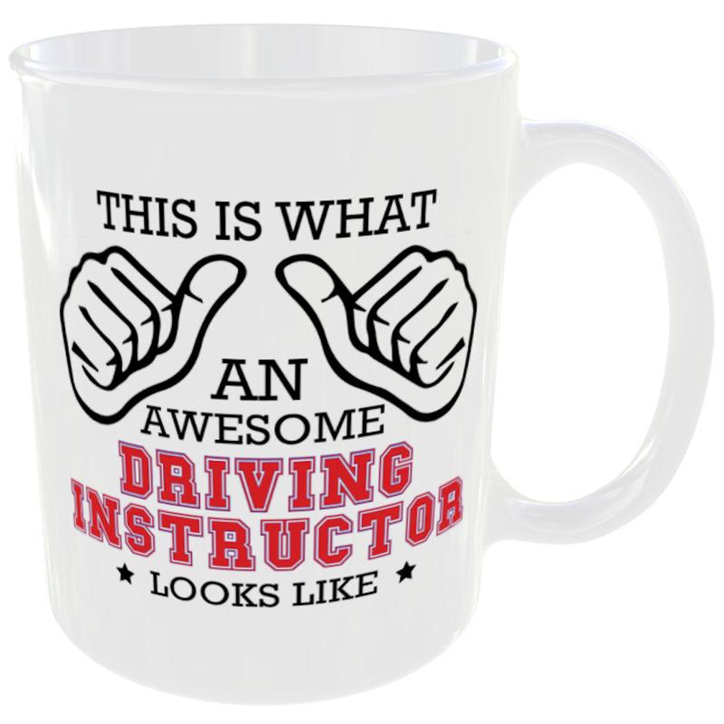 This is what an awesome Driving Instructor looks like - gift mug 2