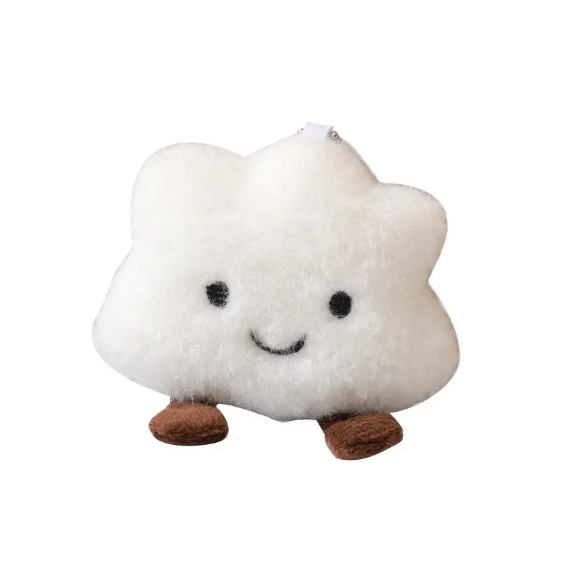 Cloud plush toy keychain pretty gift comfort sensory keychain girls boys adults