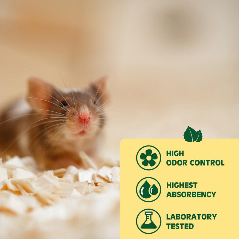 Millamore Supersoft Bedding and Litter 10L - Hamster - Mice - Rat - Degu - Chinchilla Litter - Natural - Odor Control - Extra Absorbent 2
