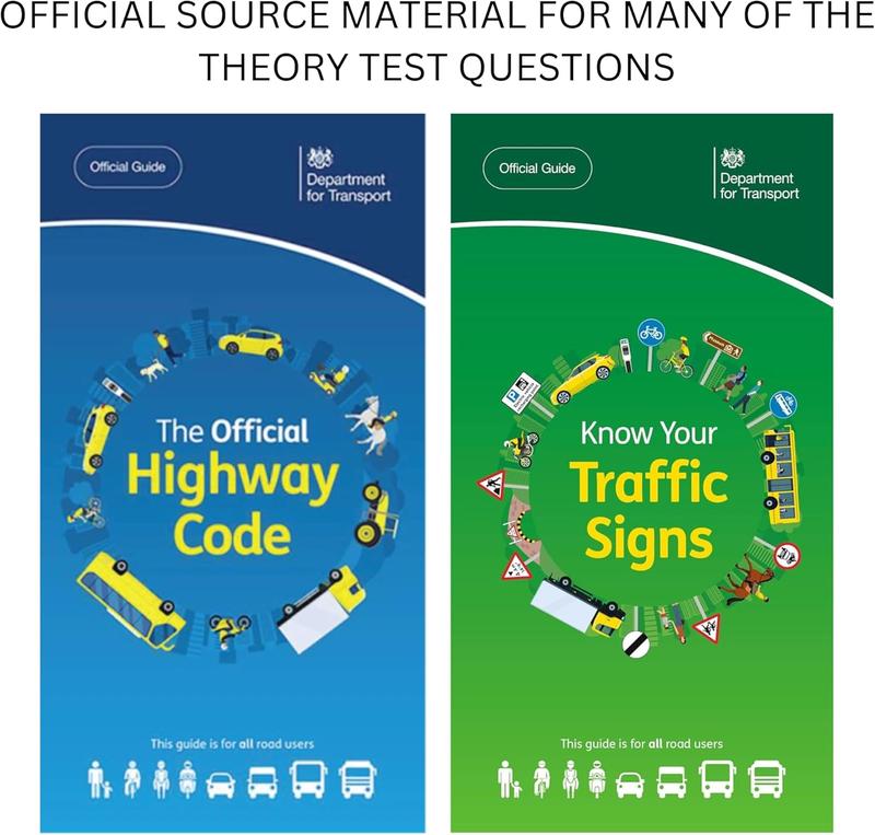 Product Introduction of Highway Code Book 2025 UK, Know Your Traffic Signs 2025 UK, Road Signs Flash Cards & Fully Magnetic L Plates | Theory Test Book 2025 UK | Driving Theory Test 2025 Book UK 1