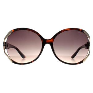 Guess Sunglasses GF6099 52F Dark Havana Brown Gradient