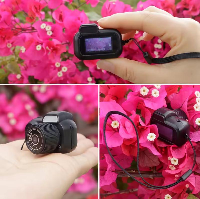 Product Introduction of Mini Camera with 0.96in Screen, 1080P Sports Portable Vintage Video Recorder Supports TF Card for Indoor and Outdoor Use - Y3000 Compact Button Automatic Cable Camcorder Memory Micro Recording 58