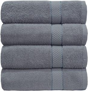 Bargain Bath Towel - Budget-Friendly 100% Egyptian Cotton - Super Soft - 80x140cm Absorbent Soft Sheet Smooth Plain luxury