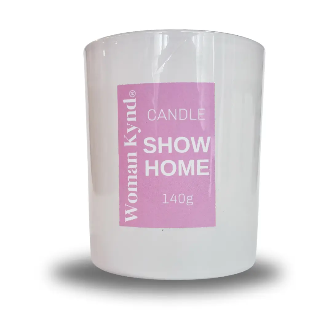 Scented Candle | 20cl | 140g | White | Handmade | Woman Kynd obsessed