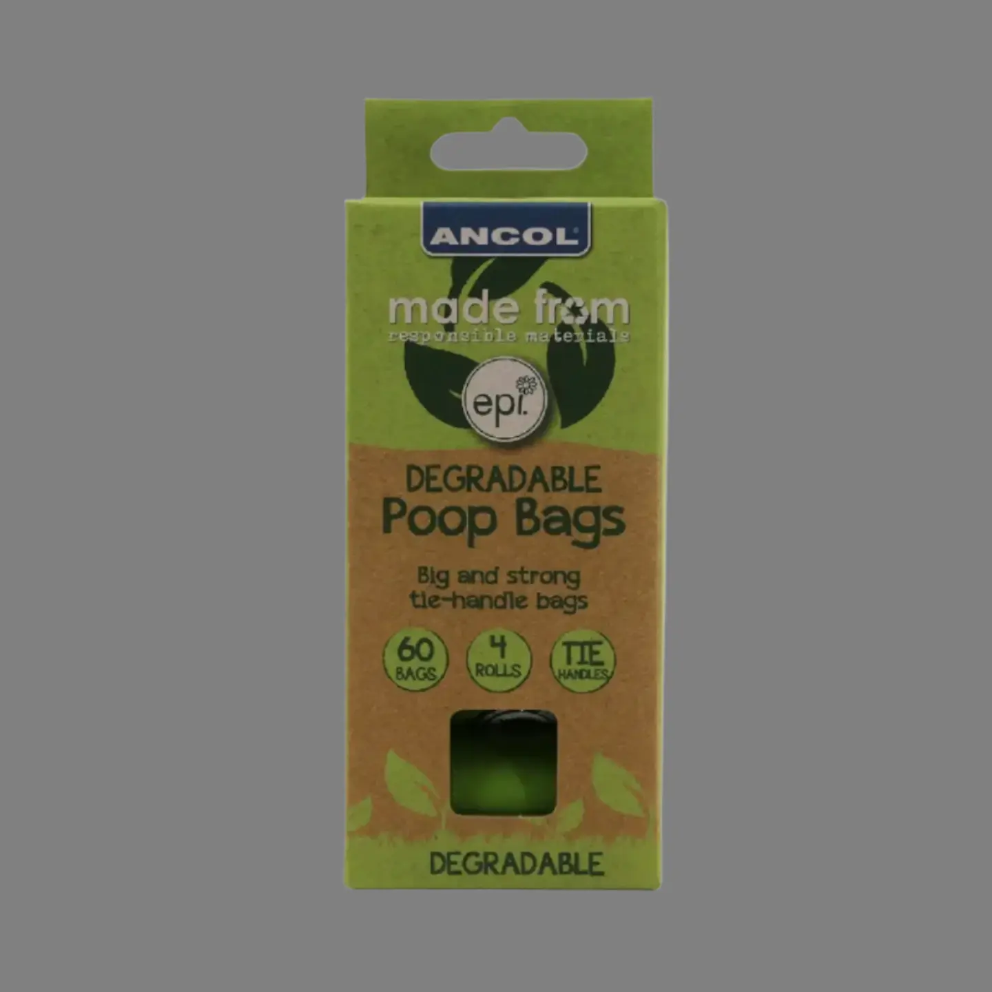 Refill Poop Bag Rolls 4x15 Bags