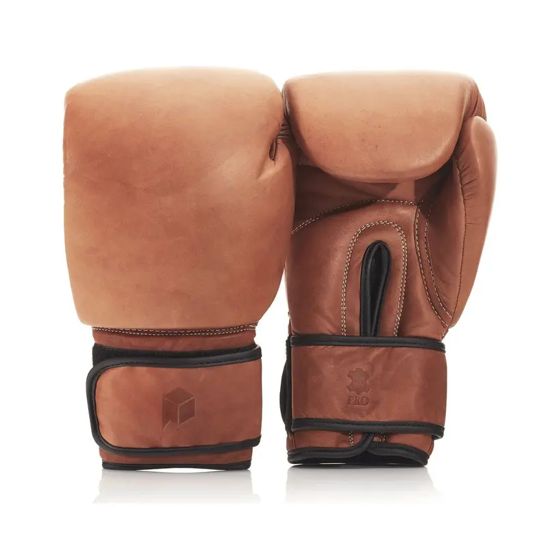 Premium Cowhide Leather Boxing Gloves with Triple Layer Foam Padding – Sizes 10 to 16 oz 4