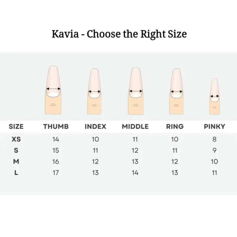 Snow White - Quality Handmade press-on nails 5