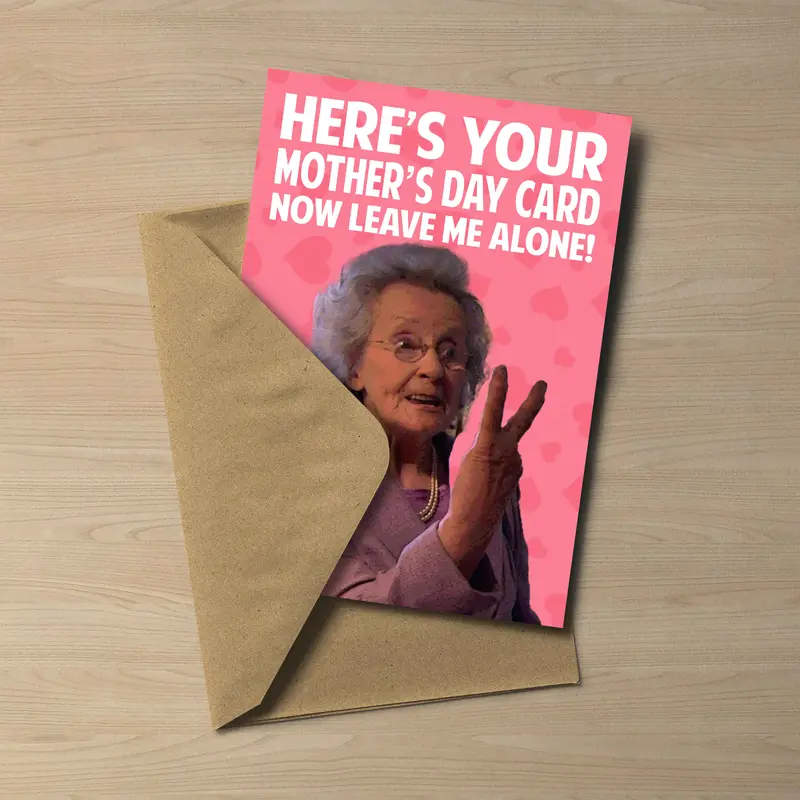 Gavin & Stacey - Doris Mother's Day Card | Here's your Mother's day card! | Funny Mother's day gift 1