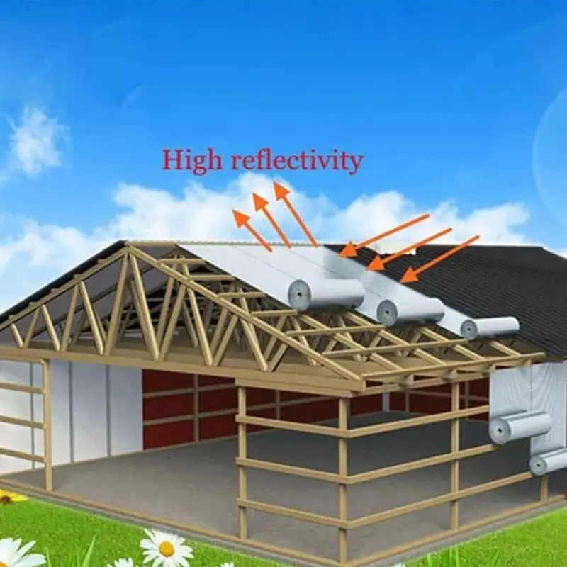 Bubble Foil insulation Double Radiator Heat Reflection Aluminium Heater Barrier 3