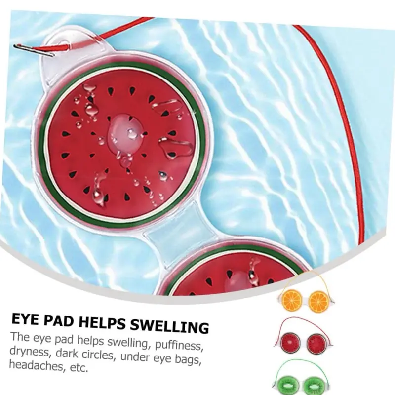 Eye Mask, Fruit Eye Mask, Relaxing Eye Mask, Skincare for Eyes, Self Care Eye Mask, Hot and Cold Eye Patches , Mix 1Pc All Skin Types All Skin Types All Skin Types Gel Calming Gentle Hydrate Comfort Soothing 4