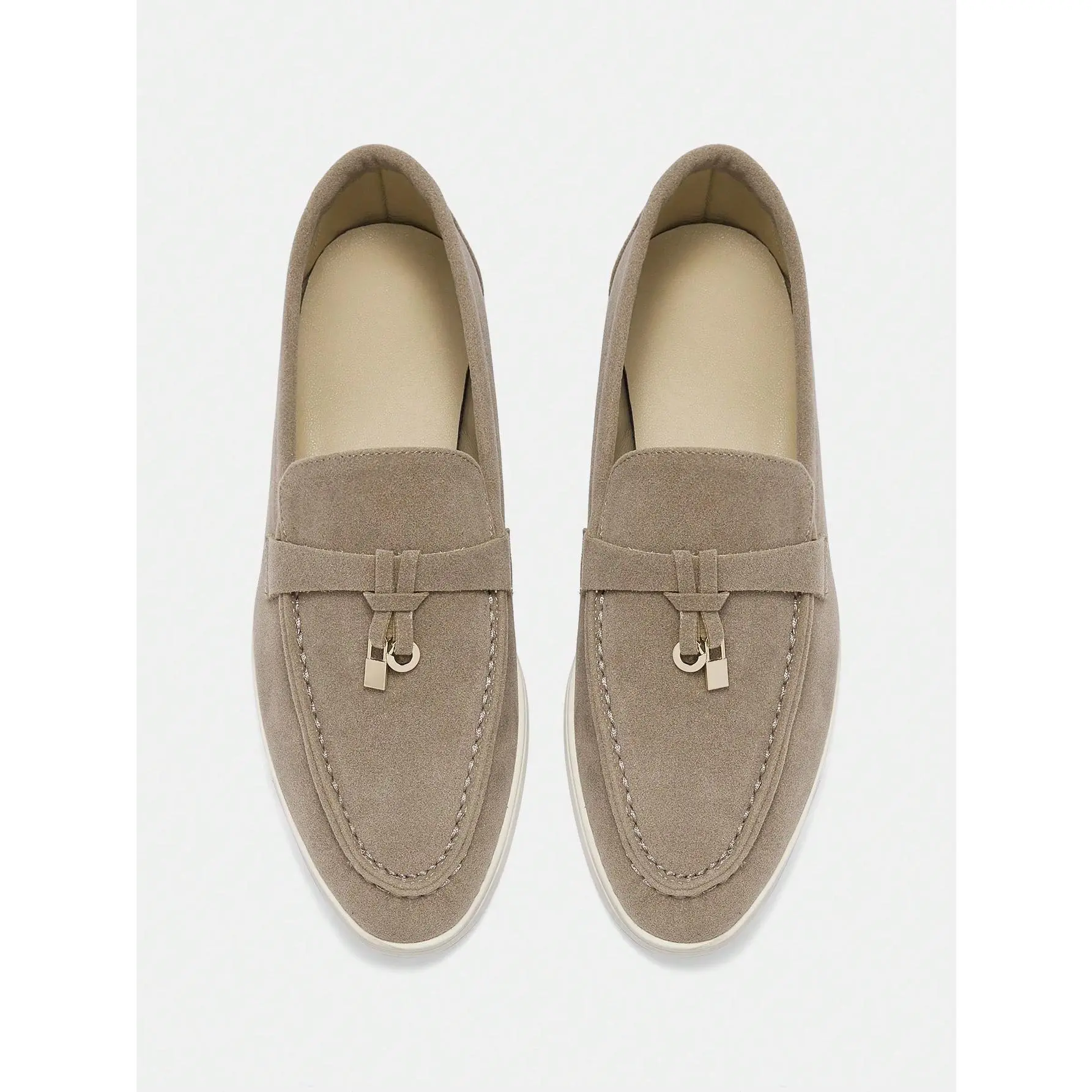 CUCCOO BIZCHIC Women's Pointed Toe Casual Slip-On Flat Shoes, Versatile For Daily Wear For Christmas And New Year Holiday Vibe Fall And Winter Valentines Footwear Girl