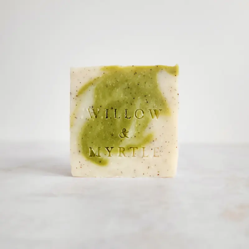 Lime & Patchouli Soap, Exfoliating Soap, Handmade Natural Vegan Soap Bar, Cold Process Soap, Eco Friendly Skincare 0