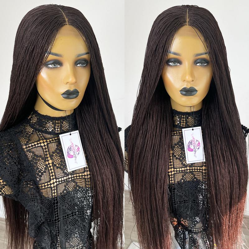 Micro Needle Senegalese Twists - Braided Wig for Women -#33 3
