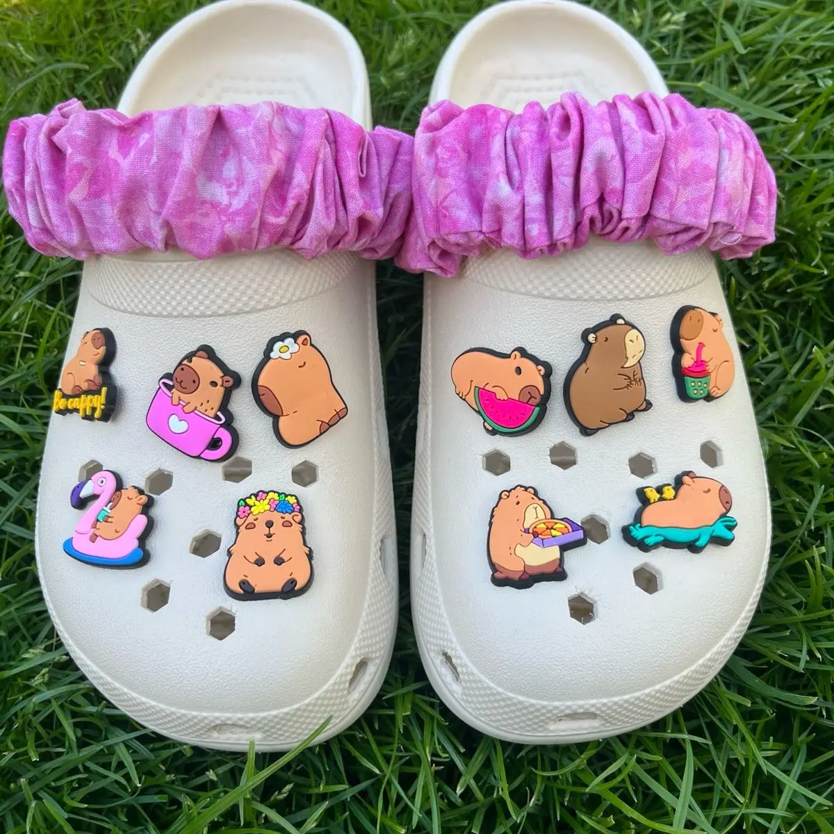 Capybara Croc Charms