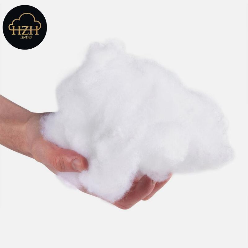 HZH Linens Soft Hollow Fibre Pollyester Stuffing for Pillows, Cusions and Toys - Perfect for Comfortable Sleep 2