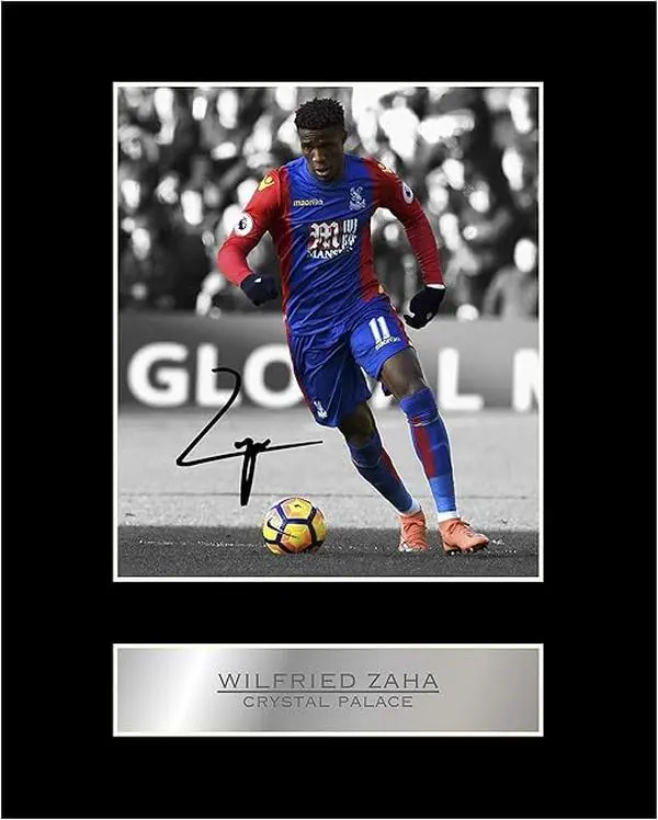 Wilfried Zaha Crystal Palace FC Photo Display
