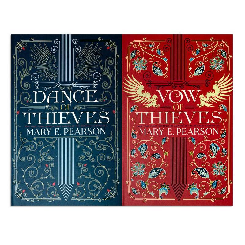 Dance of Thieves Series 2 Books Set By Mary E. Pearson  (Vow of Thieves & Dance of Thieves) 1