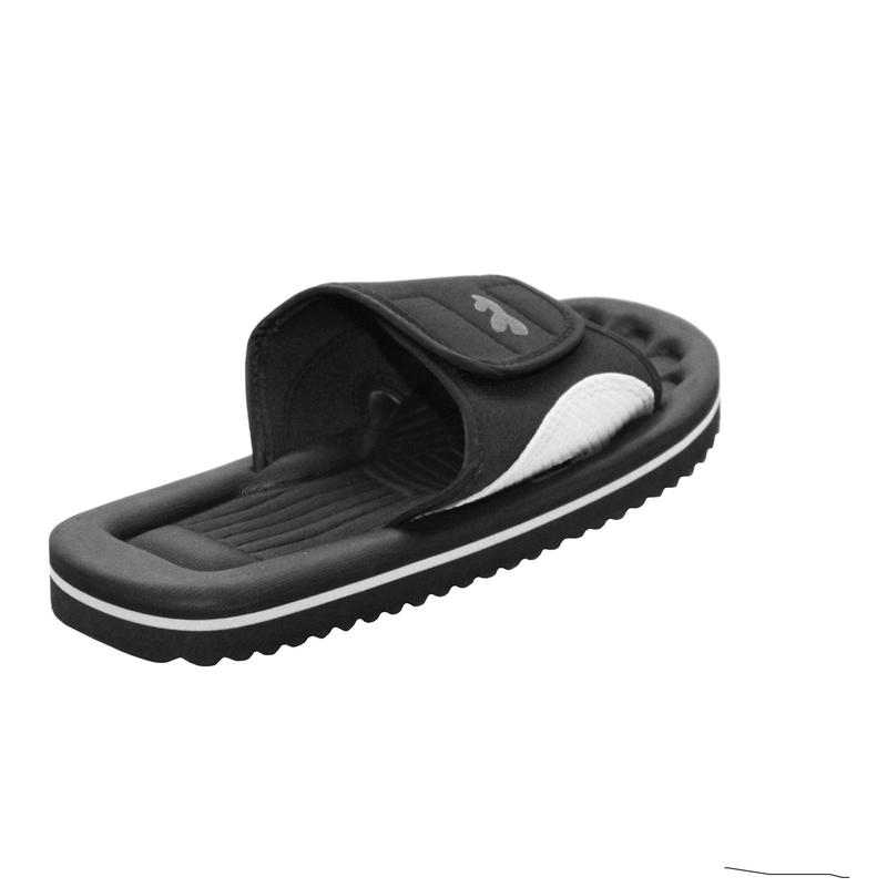 Men's Flip Flops Summer Beach Holiday Lightweight EVA Slides Touch Fasten adjustable fit Casual adults Boys Sandals Shoes Size UK 6 7 8 9 10 11 12 5