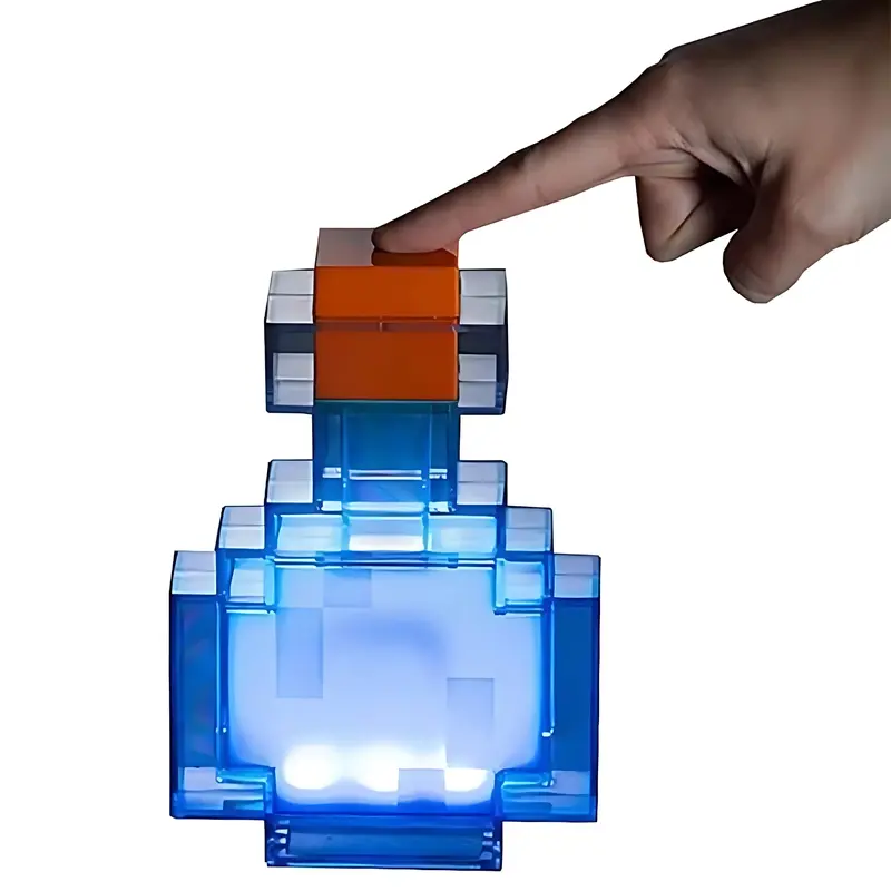 Multicolour Miner Potion LED Color Changing Light Rechargeable Battery Operated LED Room Decor 7