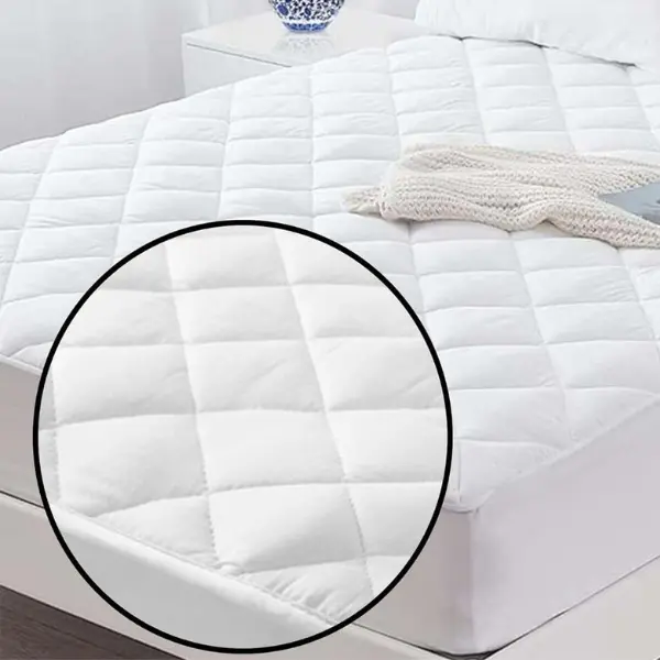 Premium Waterproof Mattress Protector 34cm Extra Deep - 100% Microfiber Quilted - Super Soft Bed Cover Guard - All Sizes UK