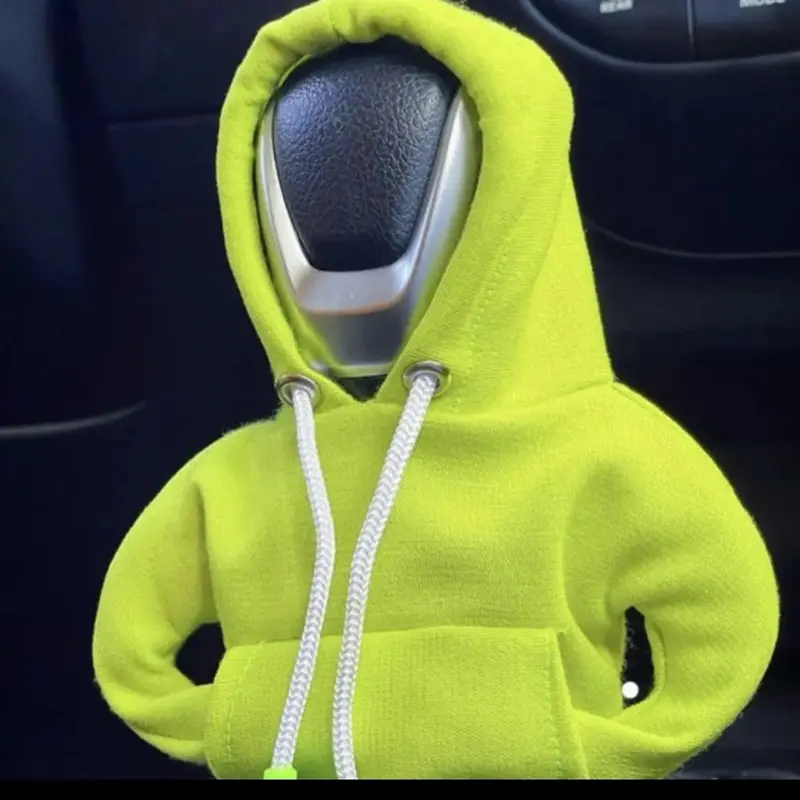 Moneyboy Car Gear Shift Knob Cover Funny Hoodie Sweatshirt Knob Gear Stick Protector UK 3