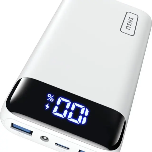 INIU Power Bank, 22.5W PD3.0 QC4.0 Fast Charging LED Display 20000mAho Portable.