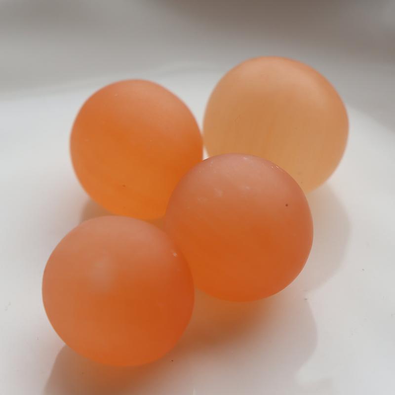 Orange Selenite Tumblestone - Natural Healing Stone 1