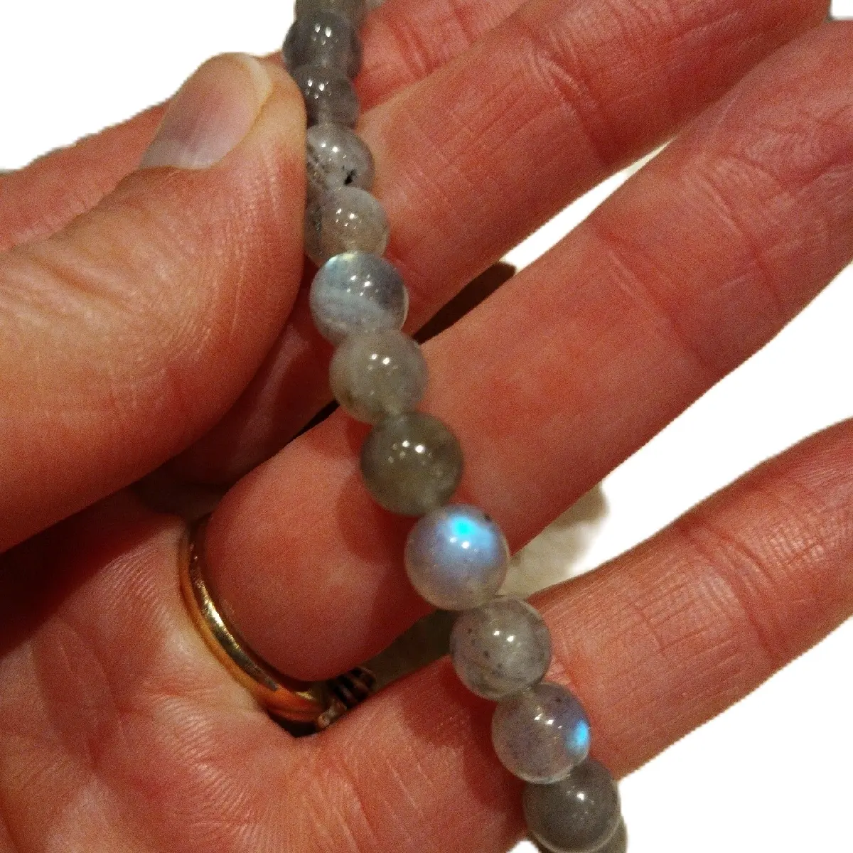 Labradorite crystal healing bracelet