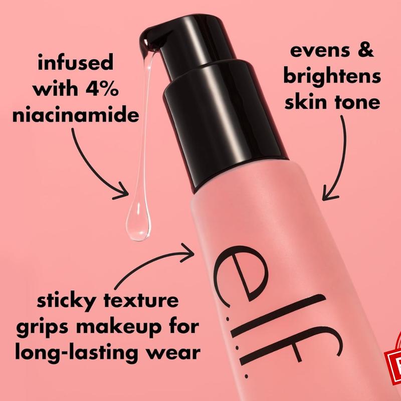 Power Grip Primer + 4% Niacinamide, Gel-Based & Hydrating Face Primer, Evens Skin & Brightens, Grips Makeup, Vegan & Cruelty-Free, 0.811 Fl Oz Flawless Lightweight Cosmetic 2