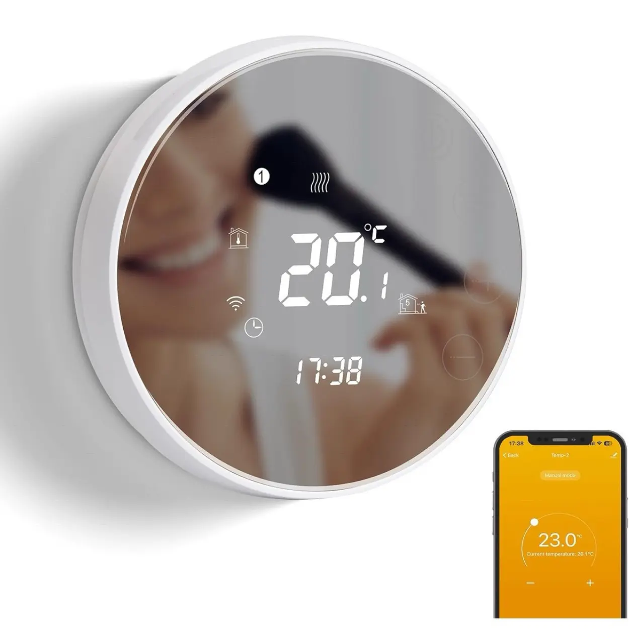 Beok Tuya Smart Thermostat Heating Thermostat Room Thermostat Wifi Smart Wall