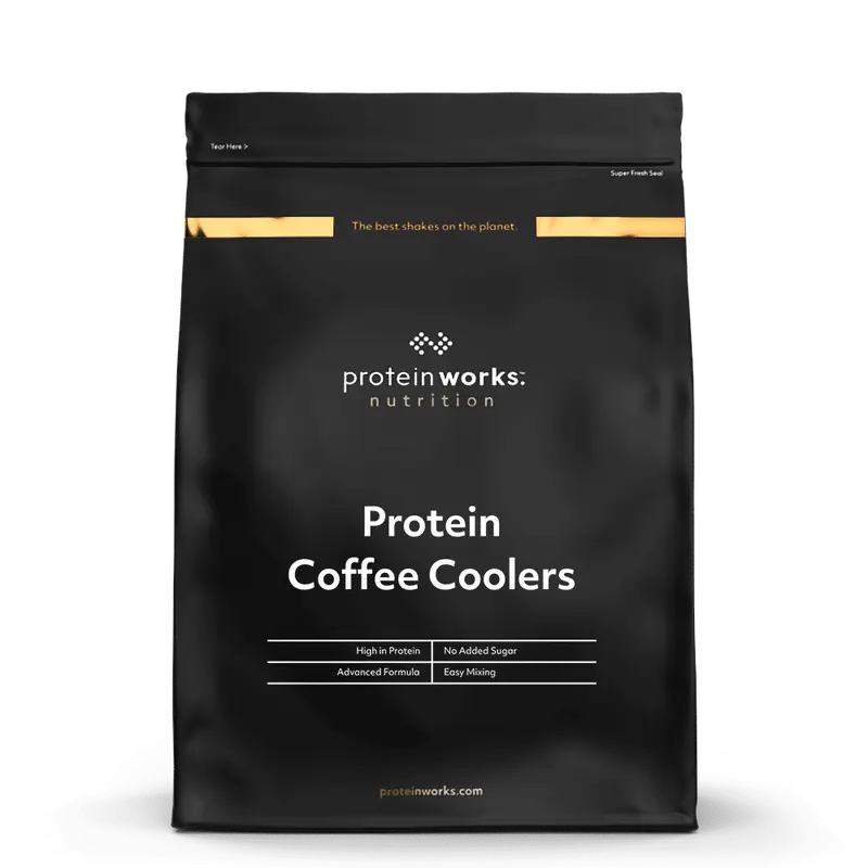 Protein Coffee Coolers | Protein Works | Iced Protein Coffee 1