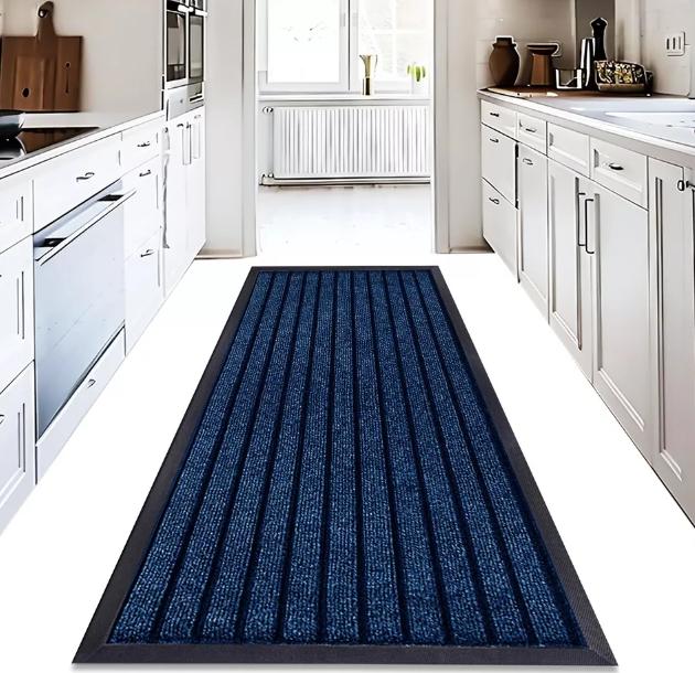 Non Slip Rubber Backed Door Mat Indoor Outdoor Hallway Runner Rug Washable Rugs 4