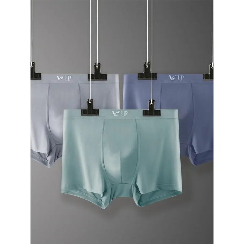 Men's Stylish "vip" Letter Print Breathable Boxer Briefs, Teenage Bundle Box, Classic Casual Panties, Men's Smooth Underwear, Summer Clothes, Men's Clothes, Comfort Boxers, Posh Men's Clothes, Men's Underwear, Modest Festival Wear 2024, College Wear Uk 1