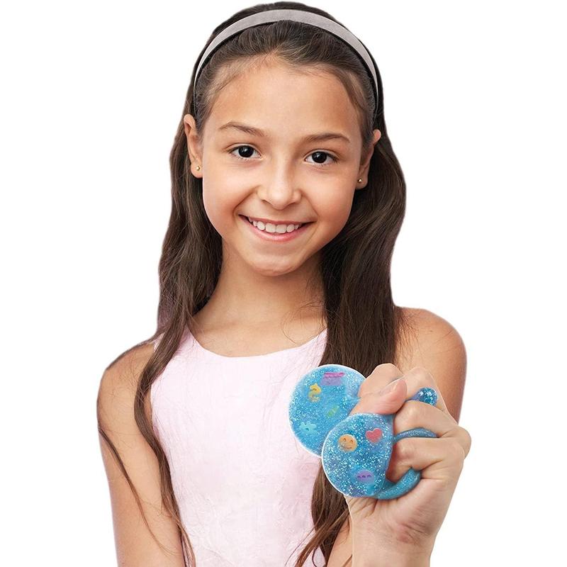 The Squeeze Ball Creator Maker - Mix Fill & Squeeze Reusable Stress Ball playset with Accessories 3