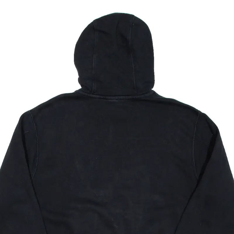 Preowned NIKE Mens Black Hoodie M 3