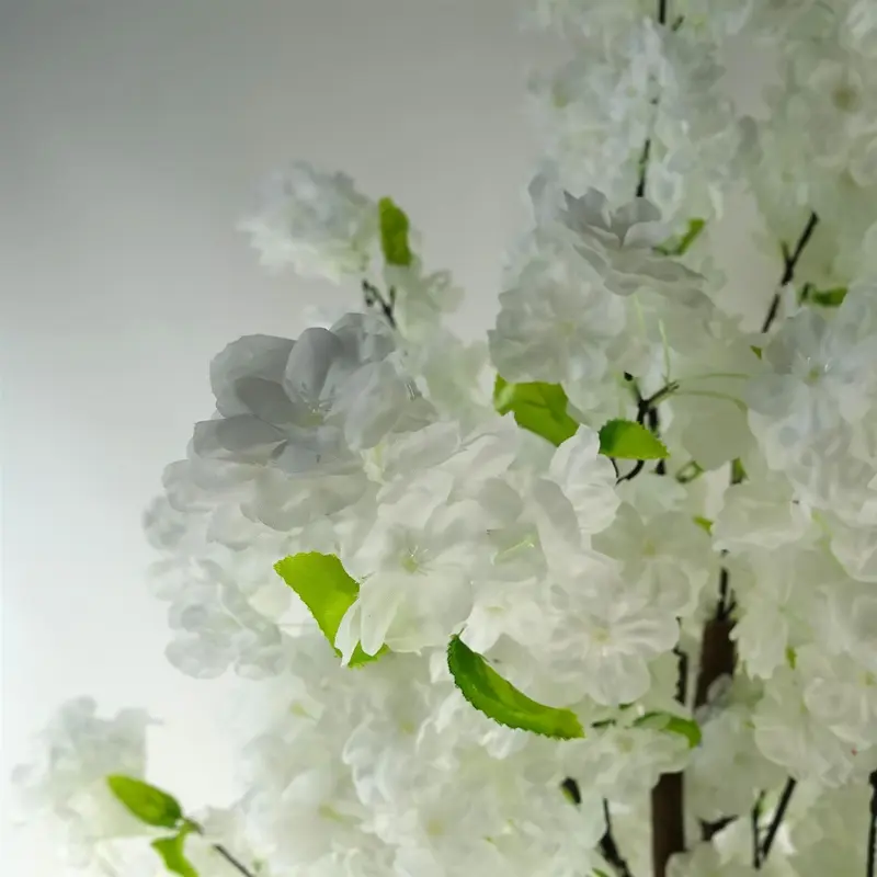 150cm Artificial White Blossom Tree 3
