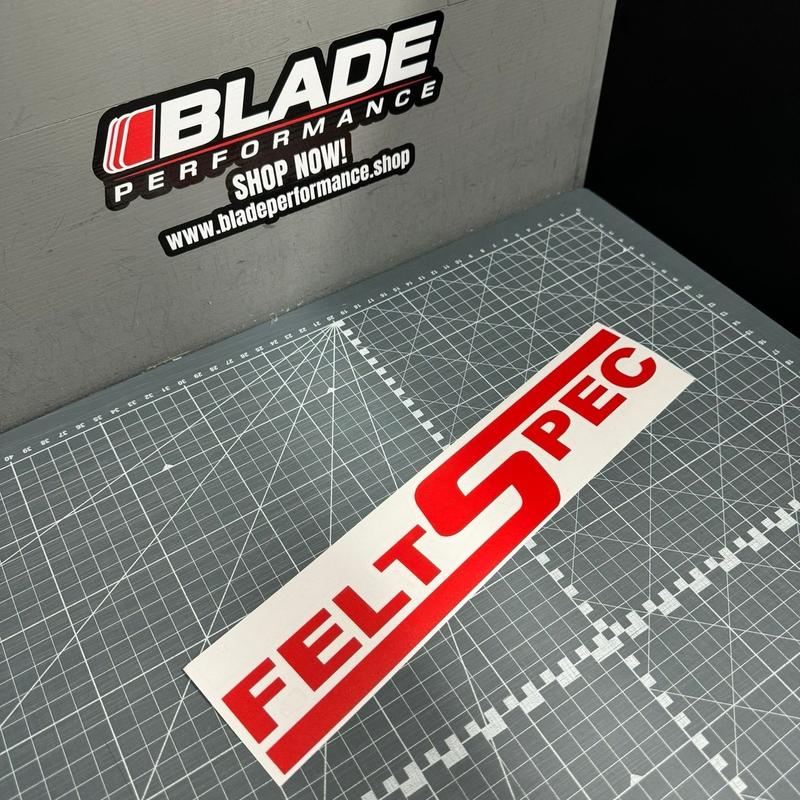Felt Spec Vinyl Sticker 0