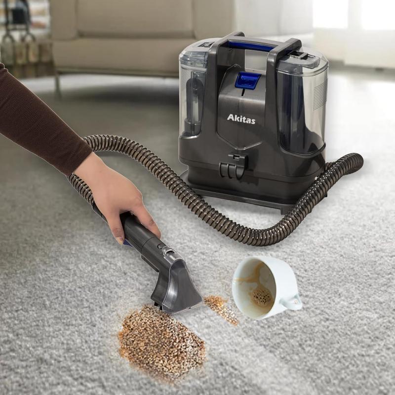 2025NEW-Akitas X6 Spot Cleaner Carpet Washer Remove Spills and Stains from Carpets, Stairs, Upholstery Portable and Compact 1