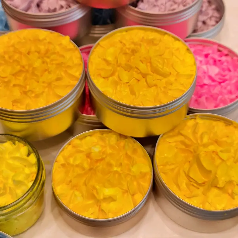 Bubbles with Scent Whipped Soap with Apricot Kernel Oil and Lady Millionaire's Fragrance - Gentle Moisturizing Body Wash for Cleansing Body Care Color 6