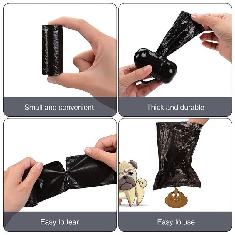 1100x Dog Poo Bags Biodegradable Pet Cat Dog Poop Waste Bags with Dispenser  - Perfect for Pet Waste 3