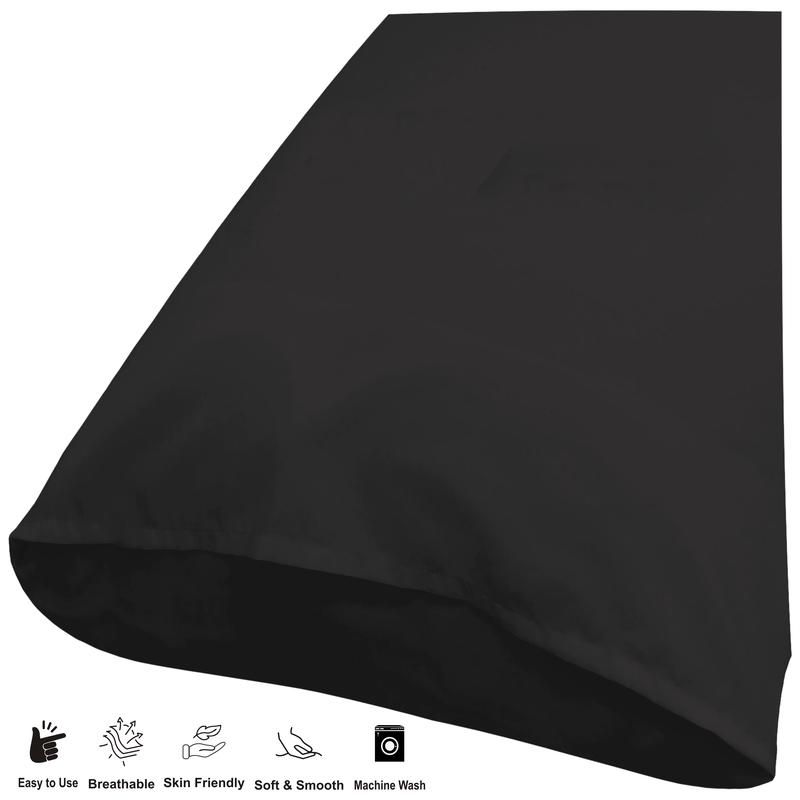 Plain Polycotton Pillow Case Luxury Fine Poly cotton Housewife Pair Pack Pillows Cover Cases quality  pillow 3