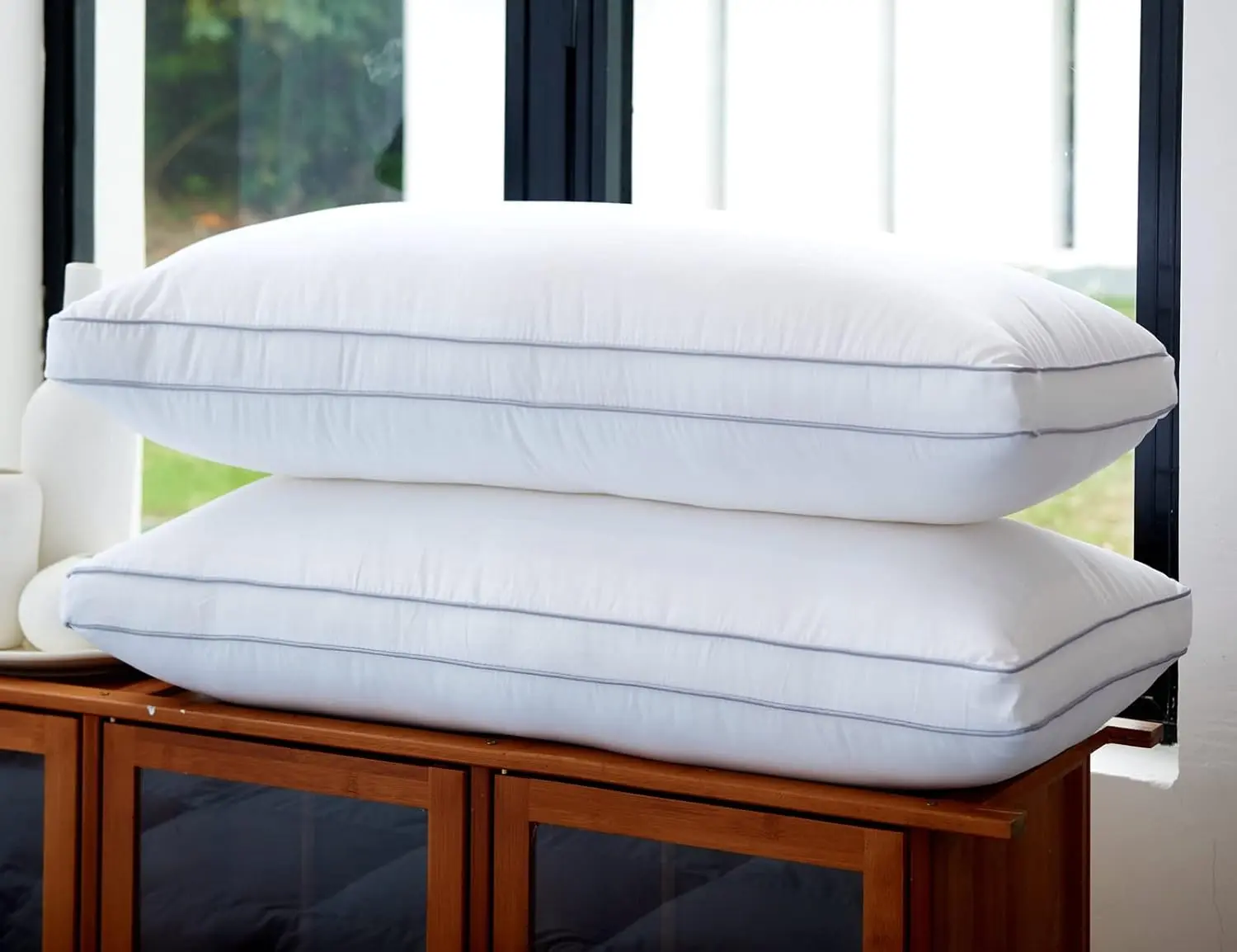 Hotel Quality Pillows | 2 Pack, 4 Pack, 6 Pack | SAME DAY SHIPPING | Extra Filled Luxury Pillows