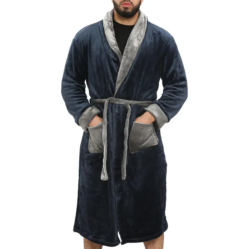 A2Z Adults Fleece Bathrobe Soft Beach Bath Swim Robe  Mens Gift Soft Beach Bathing, Swimming, Surfing, Watersports Changing Robe Gift S-XXL Womenswear Lightweight Check Fashion Gowns Love Nightwear Comfort Basic Minimalist Loungewear Longsleeves Tropical 7