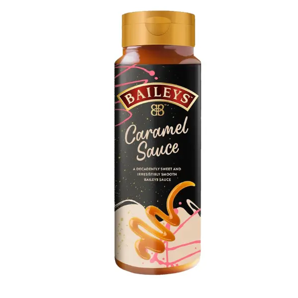 "Creamy Caramel Sauce, 200ml, Non-Alcoholic, Perfect for Desserts & Coffee"